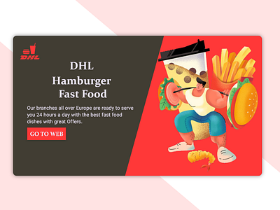 DHL Hambergur Fast Food