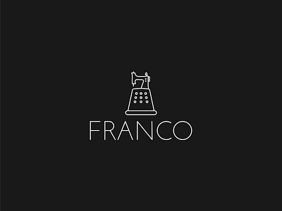 Franco Logo branding fashion logo logodesign