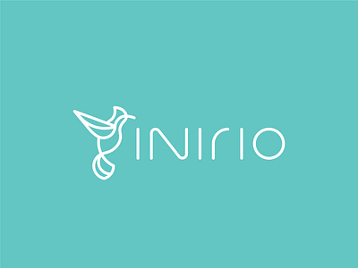 Inirio Logo brand identity branding graphicdesign icon illustration lifestyle logo logodesign pillow product design