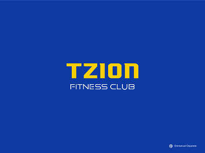 Tzion Redesign branding fitness graphicdesign gym logodesign logoredesign redesign
