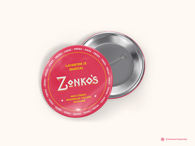 Zonko's Pin Design