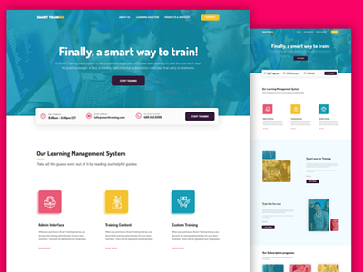 Website landing page uxui webdesign landingpage