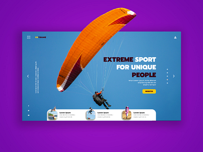 Extrême landing page uxui webdesign landingpage