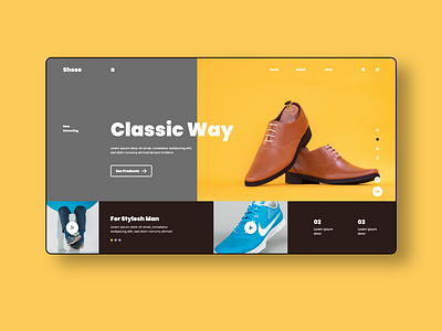 Shoes Daily UI Challenge
Week One