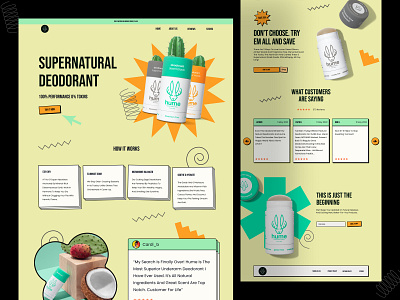 supernatural deodorant LandingPage creative uxui webdesign design illustration landingpage uiux webdesign landingpage uxui ecom landingpage uxui webdesign logo uxui landingpage webdesign uxui webdesign landingpage uxui webdesign website
