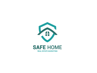 Safe Home Logo by ELYAS on Dribbble