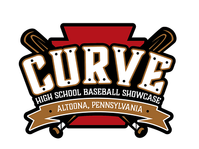 Curve High School Baseball Showcase logo