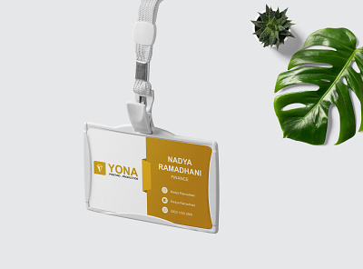 Mockup ID card design id card id card design