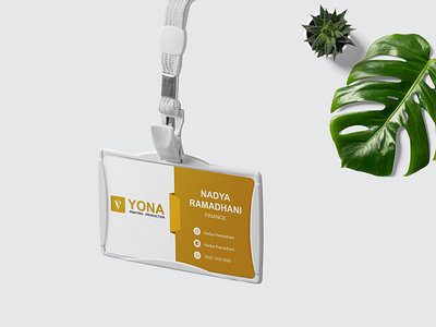 Mockup ID card