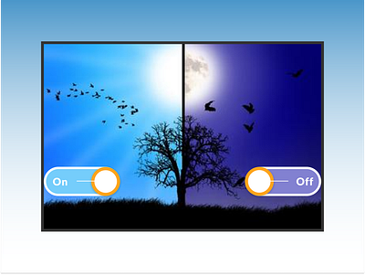 On Off Switch @daily ui day night minimal on off switches ui uiuxdesign ux web website