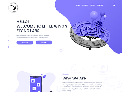 Little Wing's app design ui ux web website