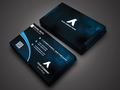 Business Card Design branding business card design company business card company flyer design designer designs icon logo minimal visiting card design visual design