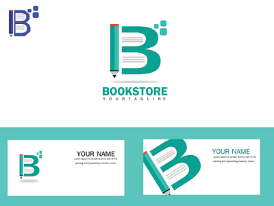 Book logo design