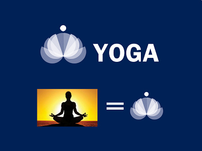 YOGA Logo constructivism logo mark logodesigner logodesignersclub logotype modeling modern logo paycheck photoshop studio ace of spade yoga yoga app yoga logo yoga pose yoga studio