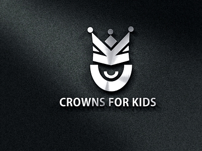 Ck Crowns for kids logo design