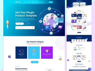 Plugin Theme Landing Page Design developement home page design landing pages design llanding page plugin theme web page web site wordpress wordpress landing page plugin wordpress theme