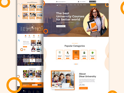 Educations Web templated eduacations education html5 template web templated