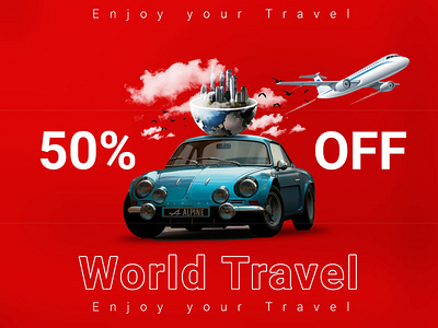 Travel Promotions Manipulate Post Design