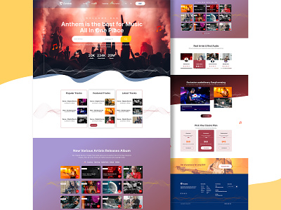 Music Templated Design music templated templated design web design