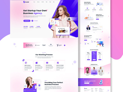 Business Agency website design agency business design interface mobile motion graphics product startup ui ux web