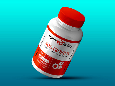 Pill bottle label design