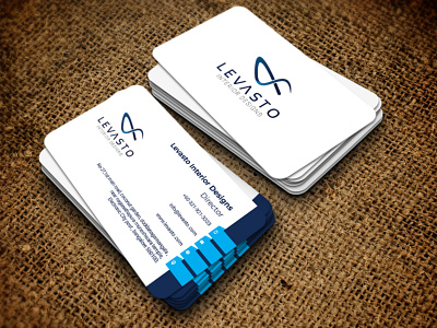 Business card for levasto branding business card design business card mockup business card template cannabis design editable logo stationery design