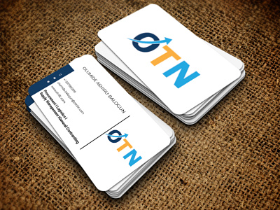 Business card black blue business card creative design flyer graphic green landscape logo magagine modern modern design