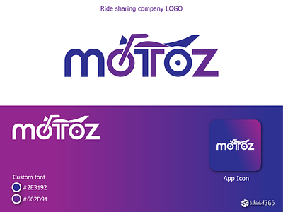 mottoz- Ride share LOGO (Sold) branding design minimal logo design minimalist minimalist logo ride share logo