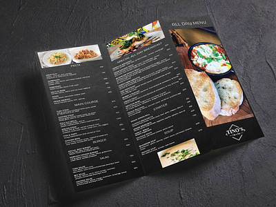 Restaurant Menu