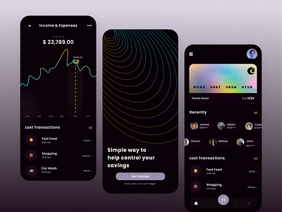 Mobile Banking Ui Concept