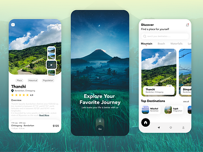 Travel App UI