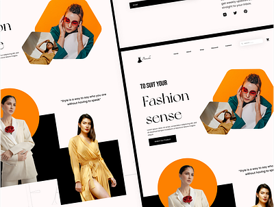 Fashion Landing page 3d animation app branding design fashion fashion landing page figma graphic design illustration landing page landing page ui logo motion graphics ui ux vector web design website website design