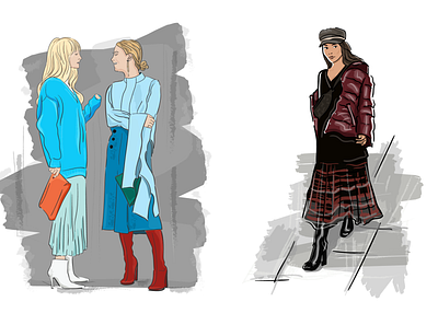 Fast fashion sketch fashion illustration illustration vector vector illustration