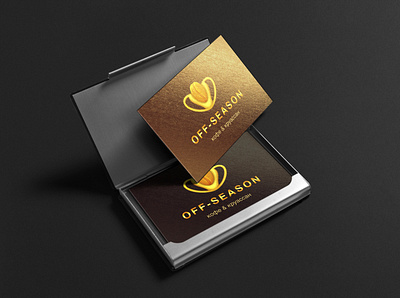 business card gold art artwork branding business card businesscard design drawing gold illustration logo procreate sketch