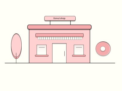 Donut shop adobe illustrator best design donut figma minimal ui