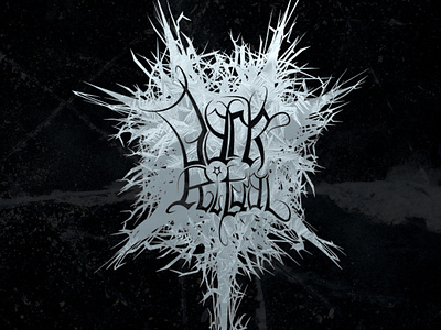 Dark Ritual band blackmetal cover design fantasy fantasymetalband illustration logo metal music typeface typogaphy