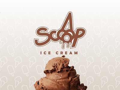 Daily Logo Day 27 - Scooop Ice Cream branding daily dailylogo dailylogochallange dailylogochallenge design ice cream illustration logo vector