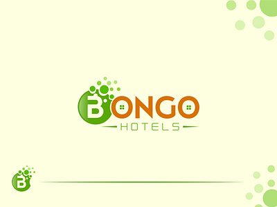 Bongo Hotels Minimalist Creative Logo Design bongo hotel brand branding creative logo design hotel logo logo concept logo design logo designer logo maker minimal logo minimal logo design