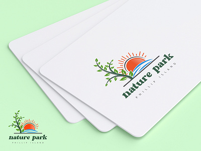 Nature Park Creative Minimalist logo