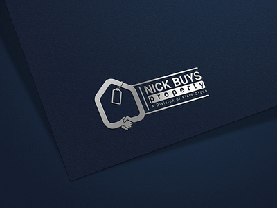 Nick Buys Property Selling logo brand creative logo design logo logo concept logo design logo designer logo maker minimalist logo nick buys property nick buys property property selling logo property selling logo selling logo unique logo