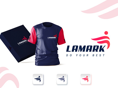 Lamark sports creative clothing logo