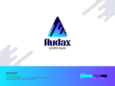 Audax private equity modern logo