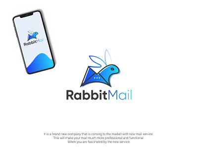 Rabbit Mail Creative Minimalist Logo Design brand business logo creative logo design flat logo logo logo concept logo design logo designer logo maker logotypes mail logo minimal logo minimalist logo rabbit logo rabbits simple logo software logo unique logo