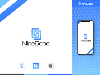 Nine Gape Creative Tech Logo Design