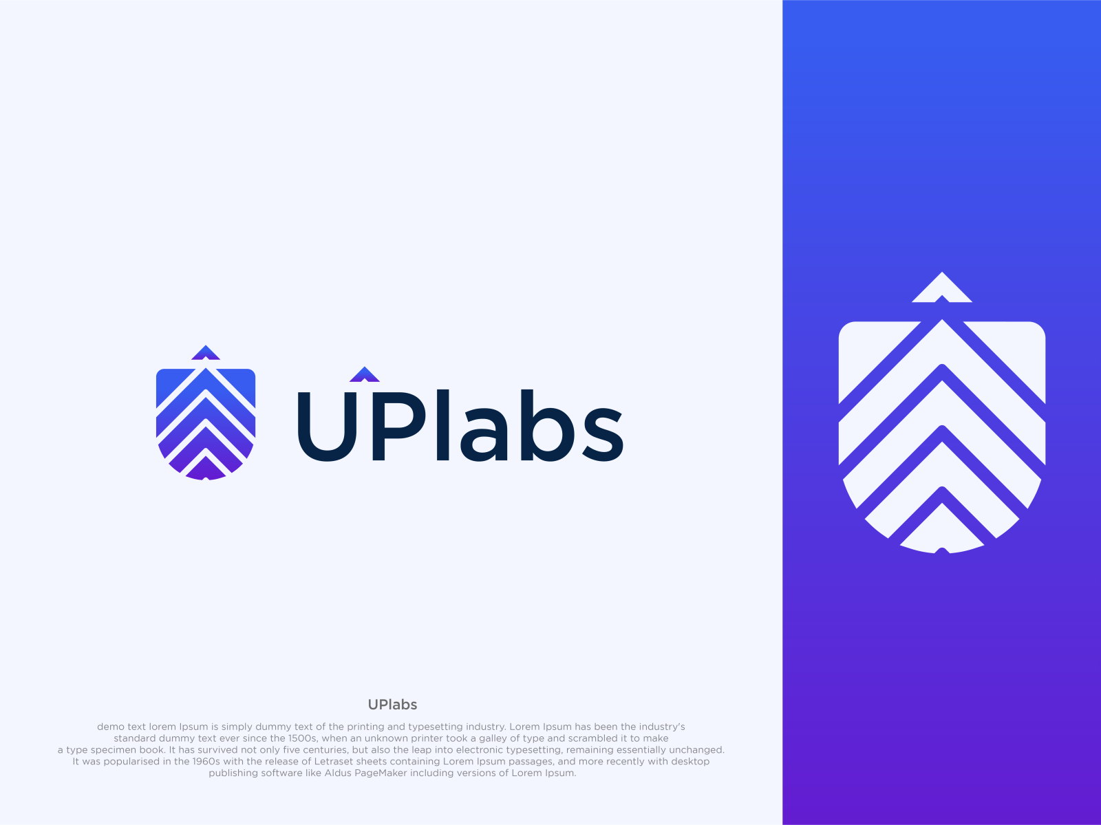Uplabs - logo redesign | Logo Design | U logo | Up logo by Mainul Hasan ...
