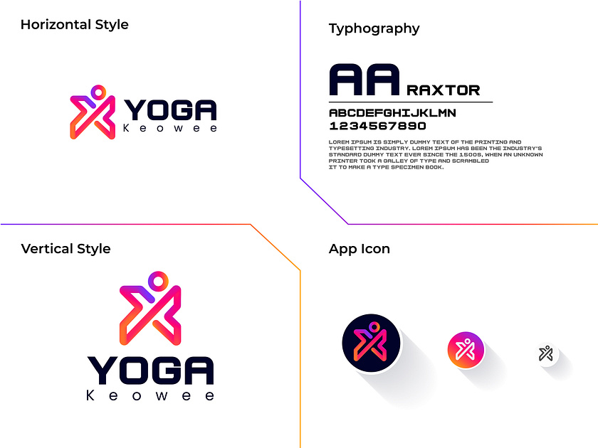 Yoga Creative Modern Logo Design by Mainul Hasan | Creative Logo ...