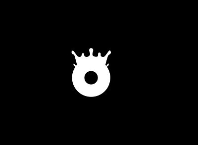 Chocolate kingdom branding flat icon logo vector