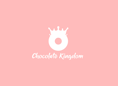 Chocolate kingdom branding design flat graphic design icon illustration logo vector