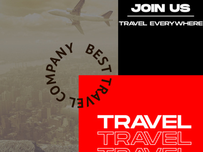 Travel art branding design logo minimal type typography ui web website