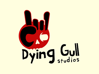 Dying Gull : Logo splash app branding design flat icon illustration illustrator logo typography vector